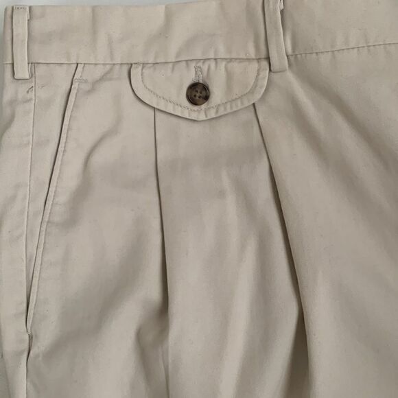 Eddie Bauer Relaxed Fit Wrinkle Resistant Cotton Beige Men’s Pants Size 48 - Picture 7 of 11